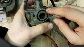 Honda Dio/Tact/Lead. Assembly and carburetor tuning scooter