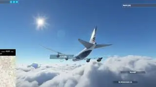 Microsoft Flight Sim 2020  Manchester to new york 6 hours - Boeing 747