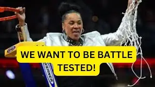 DAWN STALEY SOUTH CAROLINA NOT CONCERNED W/ WIN STREAK, WANTS TEAM BATTLE TESTED FOR TOURNAMENT!
