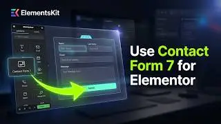 Contact Form 7 Widget For Elementor Page Builder | ElementsKit