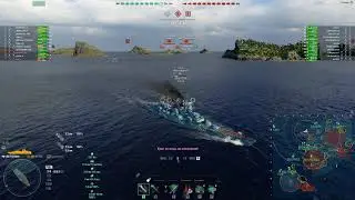 Неадекват в World of Warships 2020 09 20. Бесполезность всех жалоб в подобной ситуации на лицо.