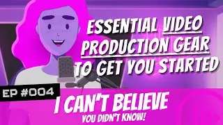 What’s in My Backpack? Essential Video Production Gear to Get You Started | EP0004