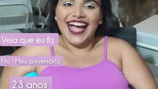 vlog do meu aniversário 23 anos (sem fronteiras makeup)
