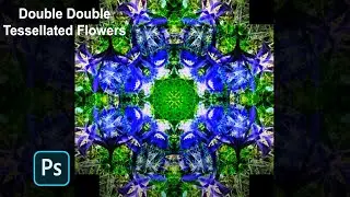 Double Double Tessellated Flower in Photoshop