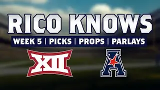 RicoKnows BIG12 & The American - Week 5