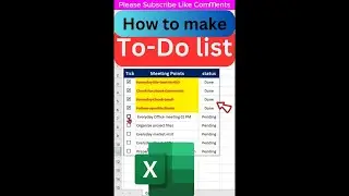 Excel Pro Tips Create a Beautiful and Interactive List in Excel (Easy Tutorial) 
