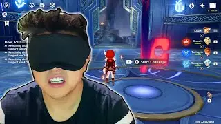 I Beat the Hardest Content in Genshin Impact Blindfolded