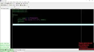 ARRAY INITIALIZATION IN C AND C++|| STATIC INITIALIZATION || ENTER THE NAME IN AN ARRAY IN C AND C++
