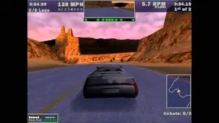 Need For Speed III: Hot Pursuit Gameplay - Lost Canyons, Italdesign Schighera [HD]