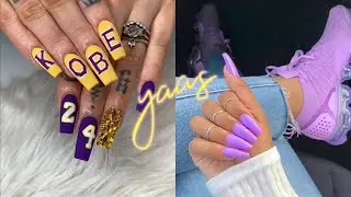NAILS OF INSTAGRAM 💫BEST ACRYLIC NAILS 2020 COMPILATION 1 💜⚡️