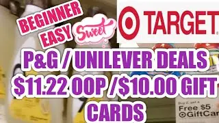4/25-5/1 TARGET COUPONING DEALS THIS WEEK $11.22 OOP/$10.00 GIFT CARD | BEGINNER COUPONER.