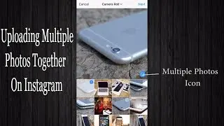 How to upload multiple photos on Instagram