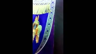 Епитрахиль плюс поручи фиолетовая с золотом