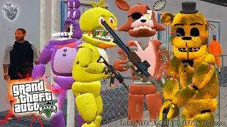 ГТА 5 МОДЫ! АНИМАТРОНИКИ FNAF ПОБЕГ ИЗ ТЮРЬМЫ! ВИДЕО ОБЗОР ЛУЧШИХ МОДОВ GTA V! GTA 5 MODS 