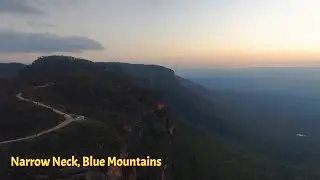 Narrow Neck, Blue Mountains (drone)