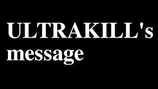 ULTRAKILL - the definition of fun (eng sub)