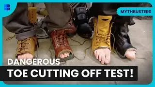 Steel Boots Safety Myths - MythBusters