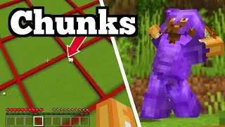 How To Find Chunks and ChunkBorders In Minecraft Bedrock! (10 Simple Ways)  -Survival Tutorial-