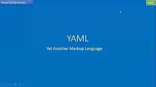 01 YAML Overview