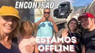 ENCONTRO COM OS CAMINHONEIROS @estamosoffline VITÓRIA E ANDRÉ