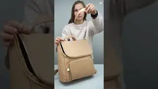 Stackers pusletaske   Mum Bag   Camel