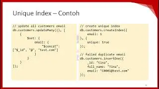 MongoDB Index Property
