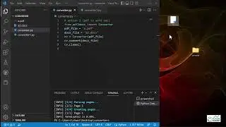 م.شويل الشهري | PDF to Docx & Docx to PDF with Python | تحويل ملفات البي دي اف والوورد