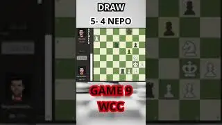 Nepomniatchi V/S Ding Liren Game 9 WCC