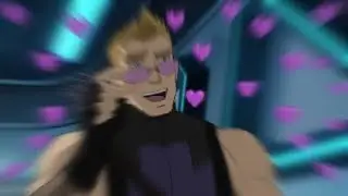 clint barton being my absolute favorite character in ultimate spider-man for 5 minutes straight