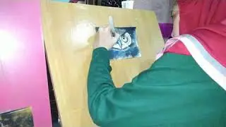 Watercolor painting an owl - Time-Lapse #2