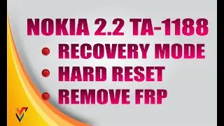 NOKIA 2.2 TA-1188 HARD RESET| RECOVERY | SCREEN LOCK | FRP REMOVE
