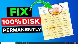 How to Fix 100% Disk Usage 🚀 Speed Up Your Slow PC (Windows 10 &11)
