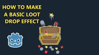 How to make a basic LOOT DROP effect in Godot 3.5 under 1min + (1sec).