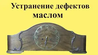 Fixing two mantel clock defects with lubrication