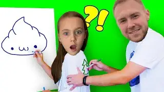 НАРИСУЙ НА СПИНЕ - Челлендж