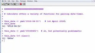 Introduction to the lubridate R package