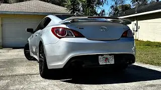 2010 Genesis Coupe 3.8 Track - Exhaust Setups