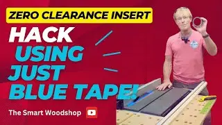 Improve Your Table Saw Cuts Instantly with This Blue Tape Hack!