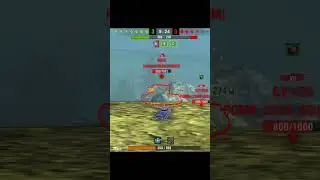 one shot #top #crash #shorts  #wotblitz #танксблиц #топ #вбр