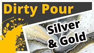 Acrylic Pouring For Beginners Dirty Pour - Floating Cup With a Twist
