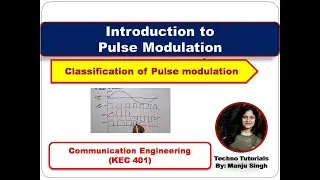 Unit 4 L1 | Introduction to Pulse modulation | Pulse modulation introduction | communication system