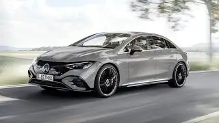 Mercedes-Benz EQE 350 Edition 1 driving footage