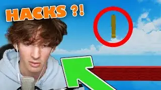 He was caught HACKING in Roblox Bedwars !