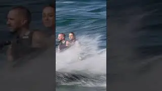 Was that actually keeping her on the WaveRunner at the Haulover Inlet? 🤪