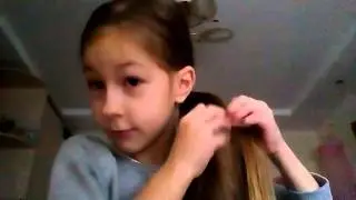 Прическа для модных девочек