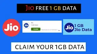 Jio 1GB data Free 😍 | Jio 1GB free data kaise le