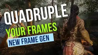 4X FPS?? We're DOWNLOADING Frames In 2024 | New Lossless Scaling Update IS INSANE