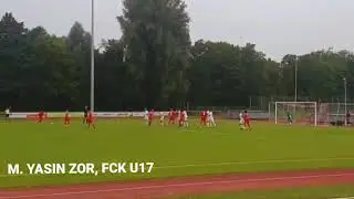 FREEKICK/FRİKİK ⚽️ FCK U17 - FCN U17 ⚽️ MUHAMMED YASIN BATUHAN ZOR ⚽️ M. YASIN ZOR ⚽️ GOL ⚽️ GOAL