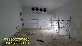 Самаркандда мева сабзавотларни саклаш учун холодильник.