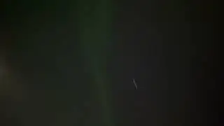 Aurora, Kiruna, Sweden. 1 Jan 2024, 6.14pm
